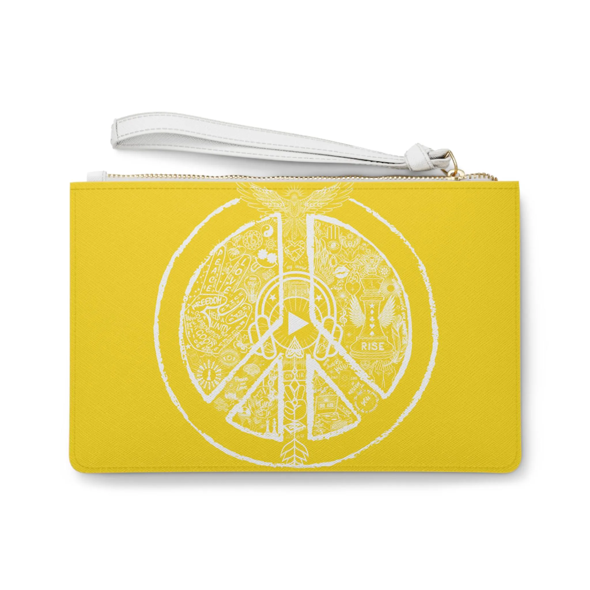 *BRIGHT EDITION Clutch Bag PEACE&LOVE - Image 2