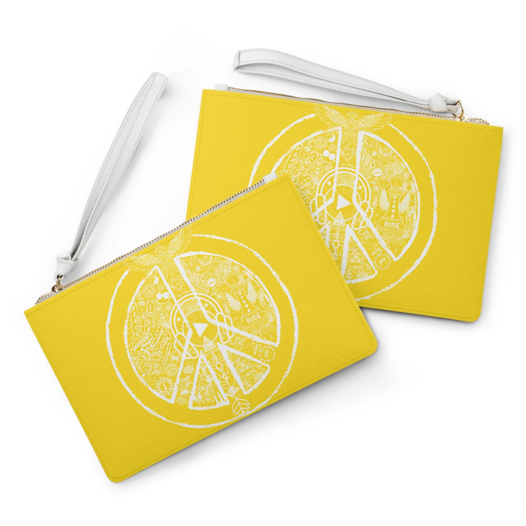 *BRIGHT EDITION Clutch Bag PEACE&LOVE - Image 3